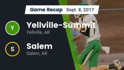 Recap: Yellville-Summit  vs. Salem  2017