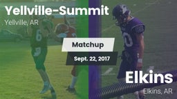 Matchup: Yellville-Summit vs. Elkins  2017