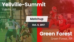 Matchup: Yellville-Summit vs. Green Forest  2017