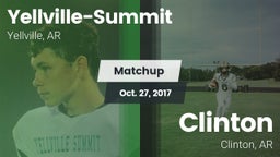 Matchup: Yellville-Summit vs. Clinton  2017