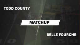 Matchup: Todd County vs. Belle Fourche  2016