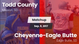 Matchup: Todd County vs. Cheyenne-Eagle Butte  2017