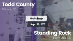Matchup: Todd County vs. Standing Rock  2017