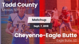 Matchup: Todd County vs. Cheyenne-Eagle Butte  2018