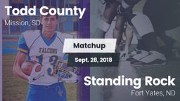 Matchup: Todd County vs. Standing Rock  2018