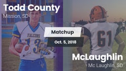 Matchup: Todd County vs. McLaughlin  2018