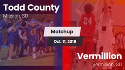 Matchup: Todd County vs. Vermillion  2019