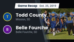 Recap: Todd County  vs. Belle Fourche  2019
