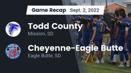 Recap: Todd County  vs. Cheyenne-Eagle Butte  2022