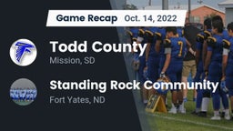 Recap: Todd County  vs. Standing Rock Community  2022