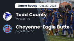 Recap: Todd County  vs. Cheyenne-Eagle Butte  2023