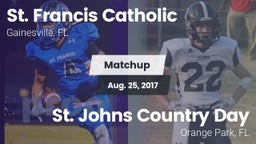 Matchup: St. Francis Catholic vs. St. Johns Country Day 2017