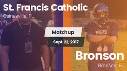 Matchup: St. Francis Catholic vs. Bronson  2017