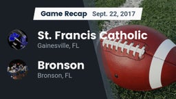 Recap: St. Francis Catholic  vs. Bronson  2017