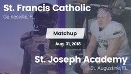 Matchup: St. Francis Catholic vs. St. Joseph Academy  2018