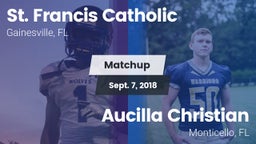 Matchup: St. Francis Catholic vs. Aucilla Christian  2018