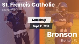 Matchup: St. Francis Catholic vs. Bronson  2018