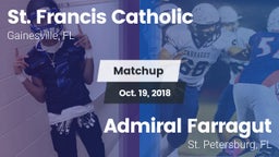 Matchup: St. Francis Catholic vs. Admiral Farragut  2018