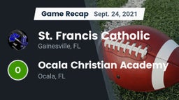 Recap: St. Francis Catholic  vs. Ocala Christian Academy 2021