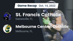 Recap: St. Francis Catholic  vs. Melbourne Central Catholic  2022