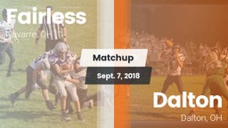 Matchup: Fairless vs. Dalton  2018