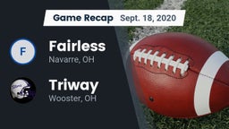 Recap: Fairless  vs. Triway  2020