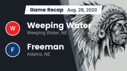 Recap: Weeping Water  vs. Freeman  2020