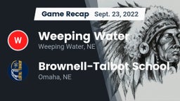 Recap: Weeping Water  vs. Brownell-Talbot School 2022