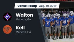 Recap: Walton  vs. Kell  2019