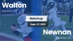 Matchup: Walton  vs. Newnan  2019