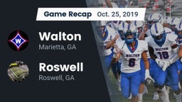 Recap: Walton  vs. Roswell  2019