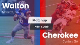 Matchup: Walton  vs. Cherokee  2019