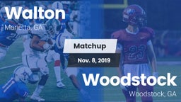 Matchup: Walton  vs. Woodstock  2019