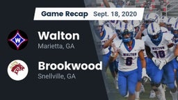 Recap: Walton  vs. Brookwood  2020