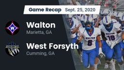 Recap: Walton  vs. West Forsyth  2020