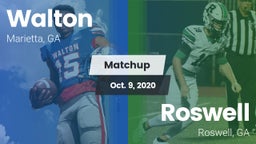 Matchup: Walton  vs. Roswell  2020