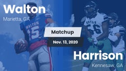 Matchup: Walton  vs. Harrison  2020