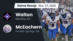 Recap: Walton  vs. McEachern  2020