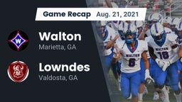 Recap: Walton  vs. Lowndes  2021
