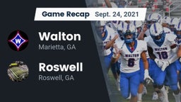 Recap: Walton  vs. Roswell  2021