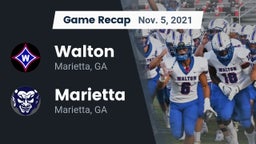 Recap: Walton  vs. Marietta  2021