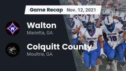 Recap: Walton  vs. Colquitt County  2021