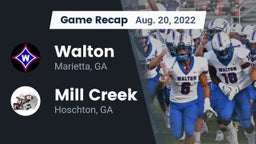 Recap: Walton  vs. Mill Creek  2022