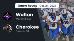 Recap: Walton  vs. Cherokee  2022