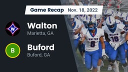 Recap: Walton  vs. Buford  2022