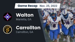 Recap: Walton  vs. Carrollton  2022