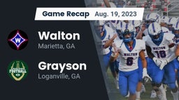 Recap: Walton  vs. Grayson  2023