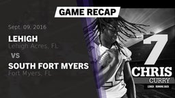 Recap: Lehigh  vs. South Fort Myers  2016