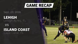 Recap: Lehigh  vs. Island Coast  2016