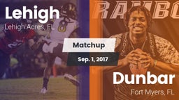 Matchup: Lehigh vs. Dunbar  2017
